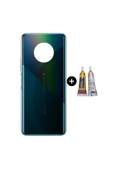 İnfinix Note 7 Uyumlu Arka Kapak Siyah + B7000 Çok Renkli