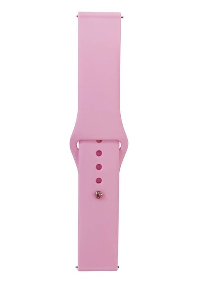 Galaxy   Uyumlu  Watch Active 2 40mm Band Serisi 20mm Klasik Kordon Silikon Strap Kayış-pembe