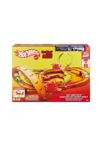 Hot Ones Turbo Tünelleri Oyun Seti Altın - Siyah