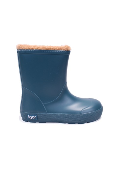 İgor W10306 Yogi Borreguito Petrol Ortopedik Erkek Çocuk Yağmur Çizme