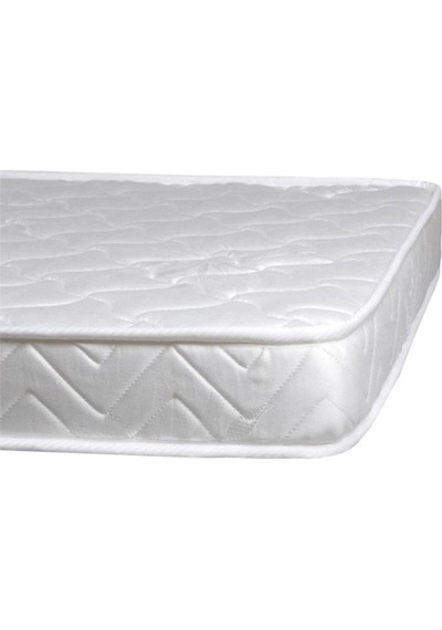 Sitehome Beyaz Tek Kişilik Bondeks Sünger Havlu Kumaş Yaysız Yatak 100x190x15
