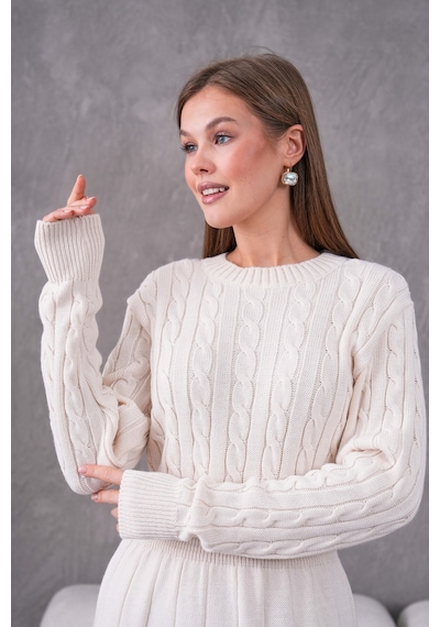 Flex Fashıon Saç Örgülü Trend Popüler Triko Mini Elbise Ekru - 662242424 Ekru - 662242424 Ekru Flex Fashıon Saç Örgülü Trend Popüler Triko Mini Elbise Ekru - 662242424 Ekru - 662242424 Ekru