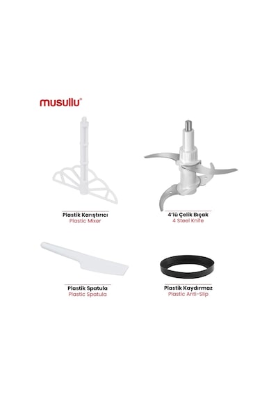 Musullu MSL-1225-2 1000 W Rondo