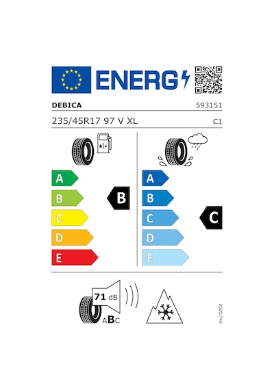 Debica Navigator 3 235/45R17 97V XL M+S 3Pmsf Dört Mevsim Lastiği 2024
