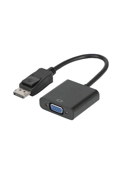 POWERMASTER PM-16261 DISPLAY PORT ERKEK TO VGA DİŞİ 10 CM ÇEVİRİCİ KABLO