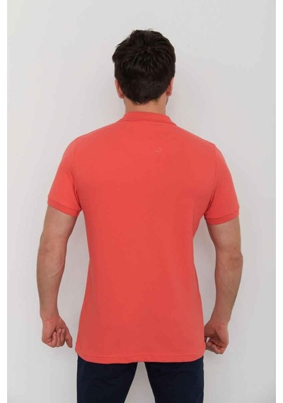 Cazador 4613 Polo Pike T-shirt Nar Cıcegı