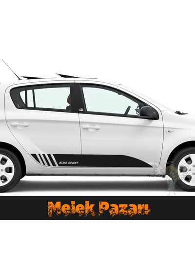 Istediğiniz Marka Araba Yan Şerit Sticker