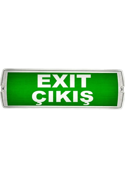 Sg227-e6 Ledli Acil Aydınlatma Armatürü Exit Çıkış Cb967