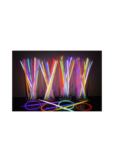 Glow Stick Fosforlu Neon Bileklik 50 Adet Diğer