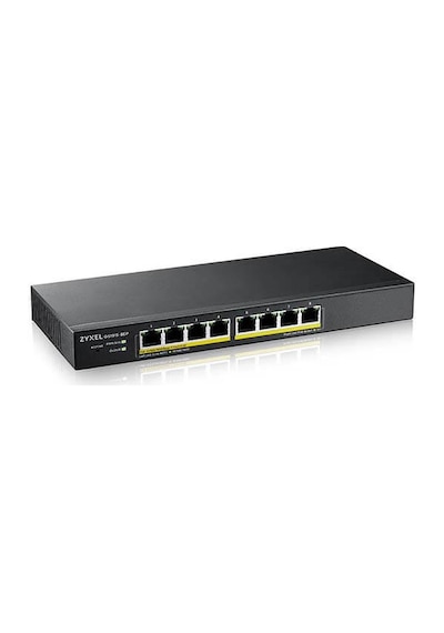 ZYXEL GS1915-8EP 8P 100/1000 SMART YÖNETİLEBİLİR POE HYBRID NEBULAFLEX SWITCH
