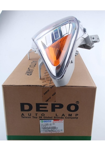 Depo Sağ Far Sarı Sinyalli Motorsuz Hilux 2006-2008 Uyumlu 21211g9rldem