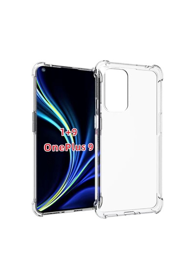 Zore One Plus 9 Kılıf Ogaa Nitro Anti Shock Silikon - Renksiz