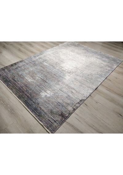 Yamalı Home Tuğra Velvet 1760Mavi Gece Zarif Halı 160X230 Cm