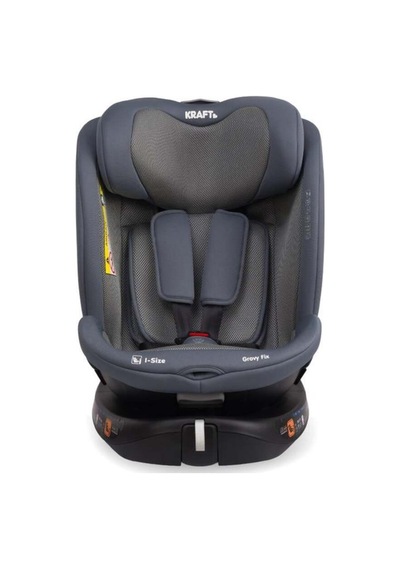 Grovy Fix İ-size 40-150 Cm 0-36 Kg Oto Koltuğu Gri