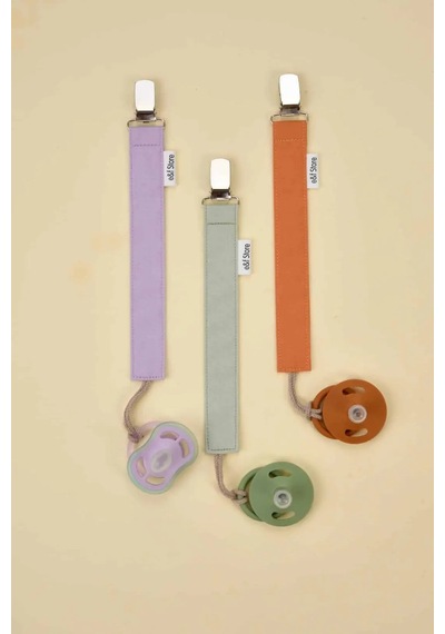 E&f Store 3'lü Emzik Askısı Seti - Lila - Mint Yeşili - Somon Çok Renkli
