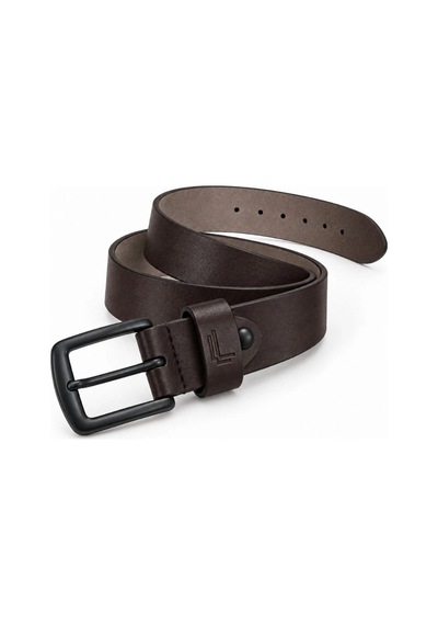 Ertaş Trend Store Erkek Koyu Kahverengi 3,5 Cm Metal Tokalı Kot Ve Kumaş Pantolon Kemeri Çok Renkli