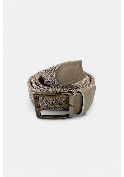 Morven Erkek Bej - Ekru Casual Lastikli Örgü Kemer 25ys006001934 Bej - Ekru