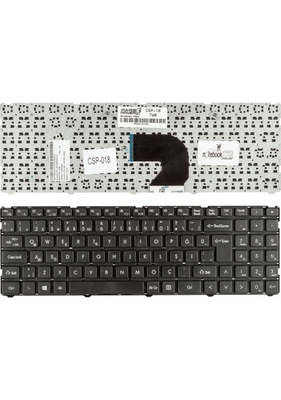 Grundig Uyumlu Aetwba00010 Notebook Klavye Siyah Tr