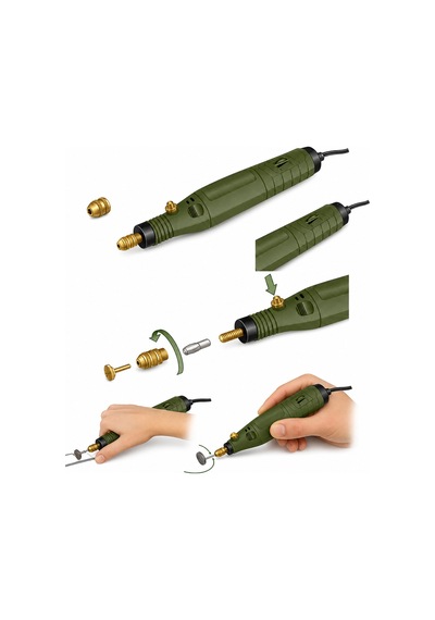 18v Ayarlanabilir Hızlı Mini Gravür Ve Taşlama Makinesi Seti 3000-18000 Rpm, 0.5-3.2 Mm Mandren, Çok Amaçlı Rotary Tool