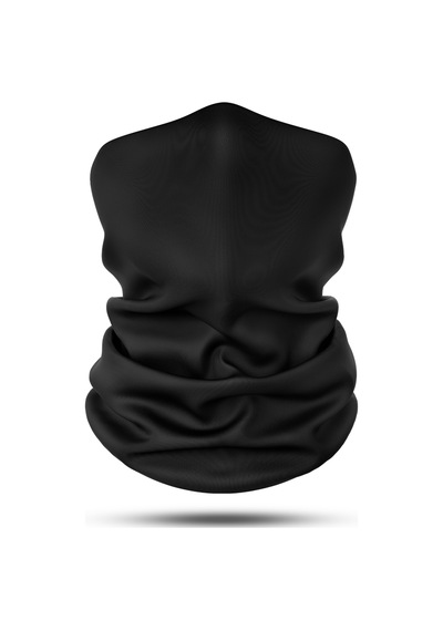 Dair Siyah Motosiklet Bandana Boyunluk Outdoor Balaklava