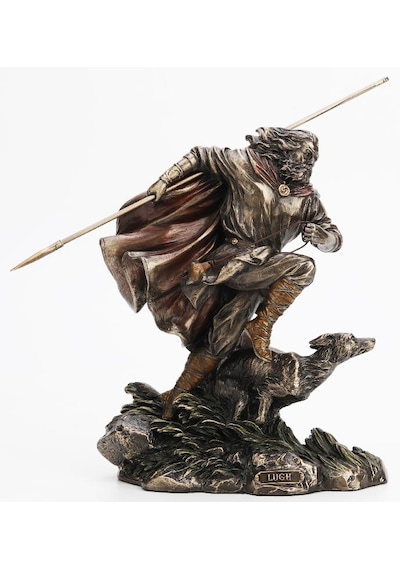 Veronese Koleksiyon Mitolojik Lugh Figürü 23cm