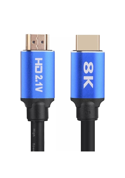 2 Metre Hdmı 2.1v Kablo 8k Ultra Hd 48 Gbps Altın Kaplama Hdmi
