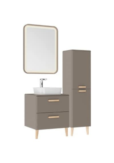 Creavit Patara Lavabo Dolabı 60 Cm Mat Cappuccino Capuccino Creavit Patara Lavabo Dolabı 60 Cm Mat Cappuccino Capuccino