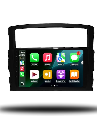 Caros Mitsubishi Pajero 2008-2014 Uyumlu Android Multimedya 6gb Ram 64gb Hafıza 9"