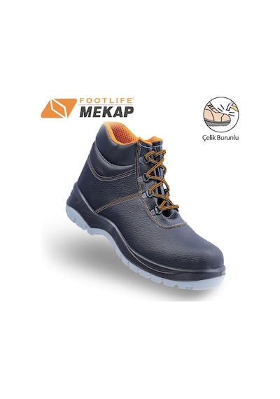 Mekap 023r S2 Src İş Güvenliği Botu Siyah - Turuncu