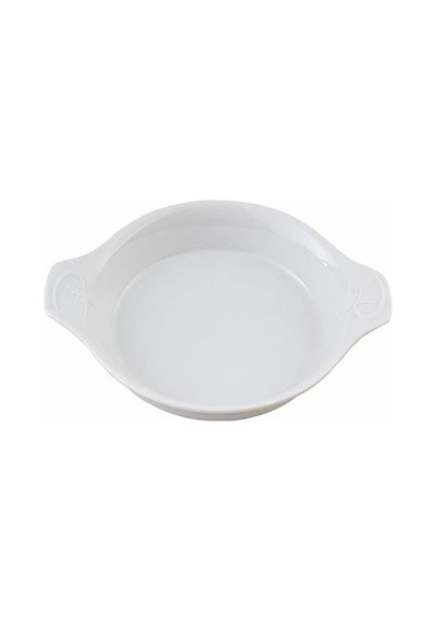 Porland Beyaz Sahan 15cm Ateşe Dayanıklı Porselen Beyaz
