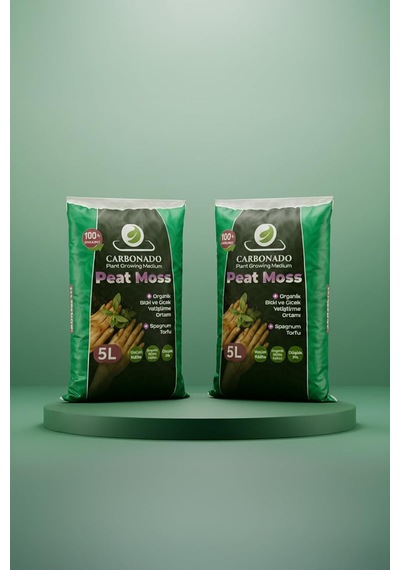 Peat Moss 5l X2 Organik Torf Toprak Saksı Ve Fide İçin Avantaj Paket 0