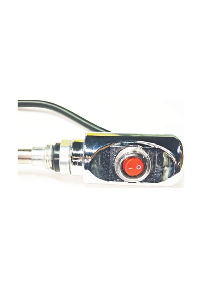Sern Havlupan Isıtıcı Rezistans 1500w Krom Renk On/off Hp03 Model 230v L:900mm Fişli Cr304 80 C Limit Termostatlı 1/2'' Yarım Parmak