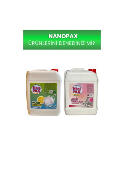 Nanopax Ultra Yoğun Kıvamlı Sıvı Çamaşır Suyu 5 Litre - Güçlü Beyazlatıcı Ve Leke Çıkarıcı Tekli