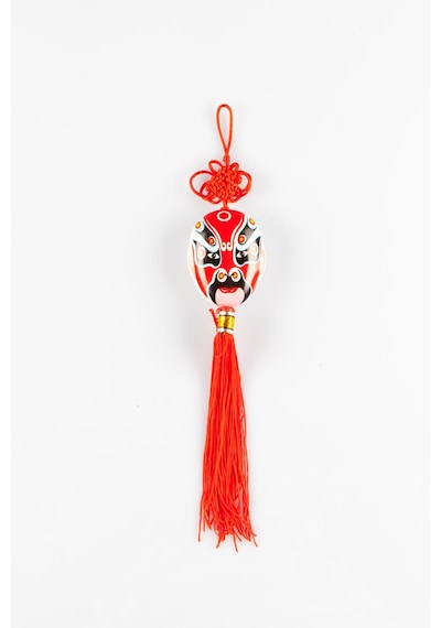 Feng Shui Düğüm Maske Kırmızı Çin Şans Duvar Süsü