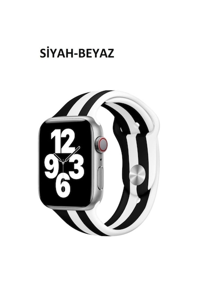 Apple Uyumlu  Watch Kordon 3 4 5 6 7 Se 42 MM 44 MM 45 MM Gökkuşağı Kordon