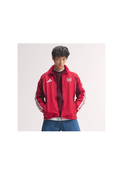 Adidas Erkek Ceket "arsenal Fc Home Anthem Jacket" Kv6745 Kırmızı