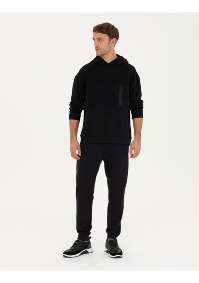 Pierre Cardin Erkek Siyah Sweatshirt 50272510-vr046 Siyah