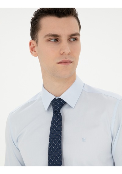 Pierre Cardin Erkek Açık Mavi Gömlek Basic 50286102-vr003 Açık Mavi