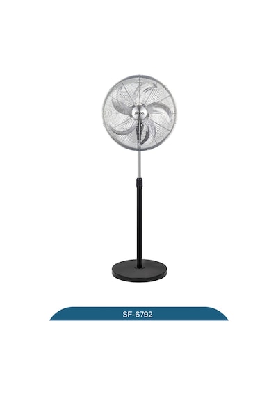 Sinbo Sf-6792 Ayaklı Vantilatör 20 İnç 130w Endüstriyel Fan 3 Kademeli Sessiz Güçlü 360 Ayarlanabilir