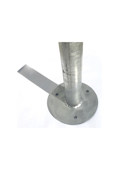 Galvaniz Yuvarlak Direk 3 M Flanşlı (548237289)