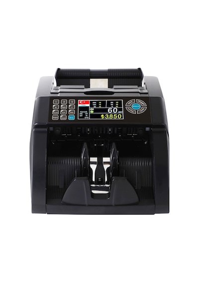 SC8520 Karışık Para Sayma Makinesi, TL ve Euro Karışık, Usd Adet Sayım  + Müşteri Ekranı