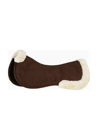 Horze Sahte Kürklü Hafızalı Kö Ük At Eyeri Pedi, Polar Astar & Mikrofiber, Şok Emilimi