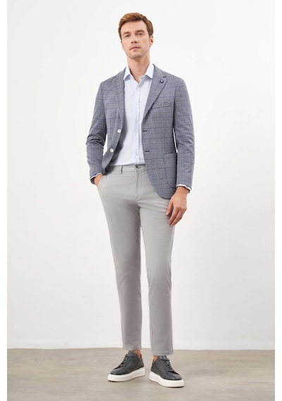 Morven Erkek Mavi Örme Slim Fit Torba Cep Mono Yaka Spor Ceket 24ms002011300 Mavi Morven Erkek Mavi Örme Slim Fit Torba Cep Mono Yaka Spor Ceket 24ms002011300 Mavi