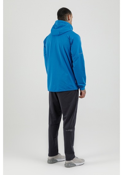 Airlife Sportswear Tam Boy Fermuarlı Erkek Kapüşonlu Eşofman Takımı Saks Saks Mavi