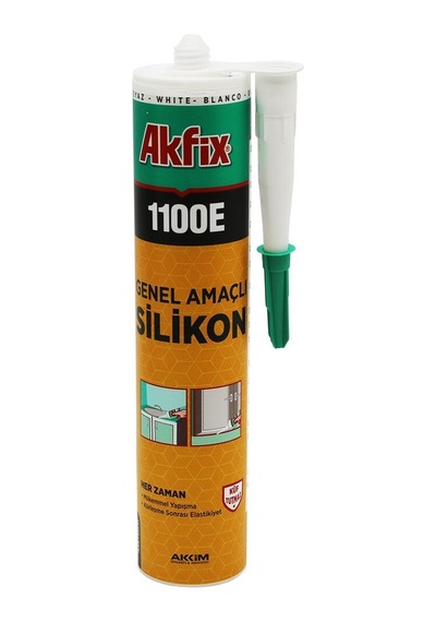 Akfix Sa-142 1100e Beyaz Genel Amaçlı Silikon 280g- 24'li Paket