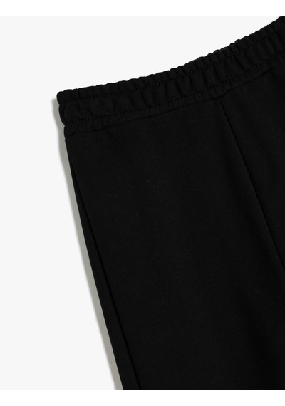 Koton Basic Jogger Eşofman Altı Beli Lastikli Pamuklu Siyah 5wkg40090ak Siyah Koton Basic Jogger Eşofman Altı Beli Lastikli Pamuklu Siyah 5wkg40090ak Siyah