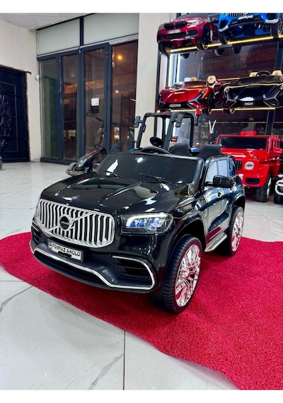 Poyraz Akülü Volvo Suv Akülü Araba 12 Volt 0-7 Yaş Siyah