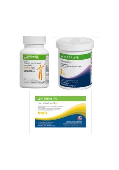 Herbalife Vitamin Ve Mineral Kompleks,niteworks,omega-3 L642322222