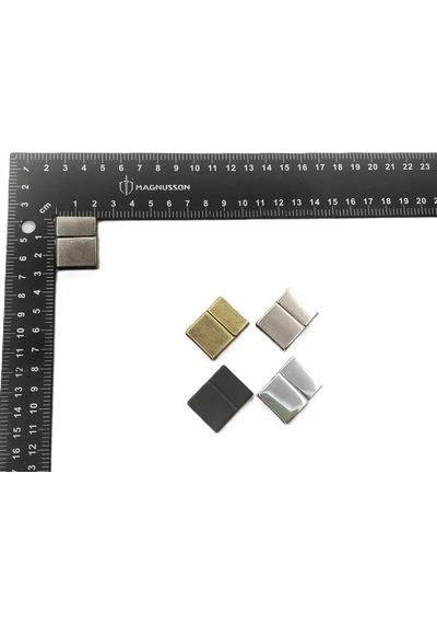 5x20 Mm Deri Bileklik Kiliti Mıknatıslı Kilit 40 Adet 5 X 20 Mm / Füme
