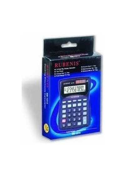 Rubenis Sb-1014 10 Hane Hesap Makinesi Çok Renkli